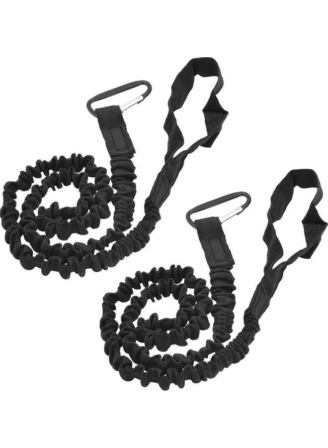 NIBEMINENT 2-Piece Kayak Paddle Leash Safety Set - Image 1
