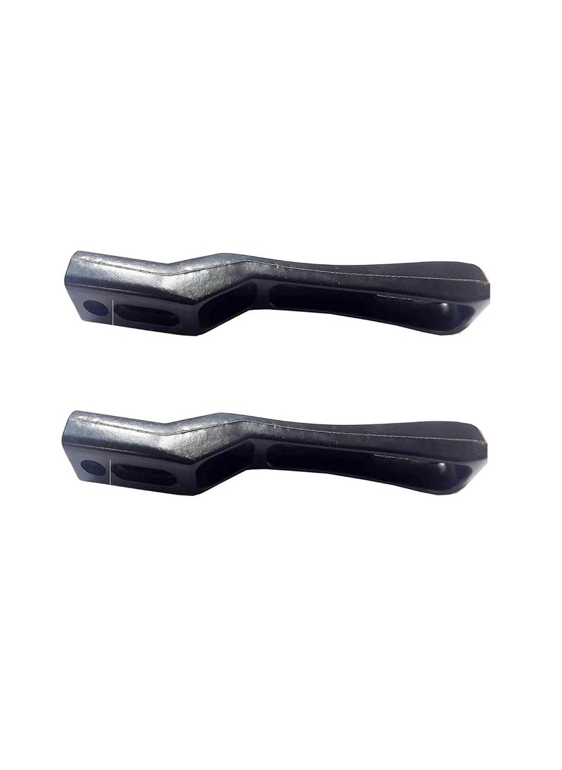 Hesch 9 Hesch 9 Tea Pan Handle Only Tea Pan Handle Replacement Handle for Tea Pan Pack of Two Black  - Image 1