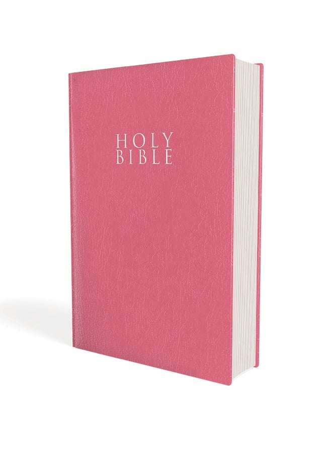 NIV, Gift and Award Bible, Leather-Look, Pink, Red Letter, Comfort Print