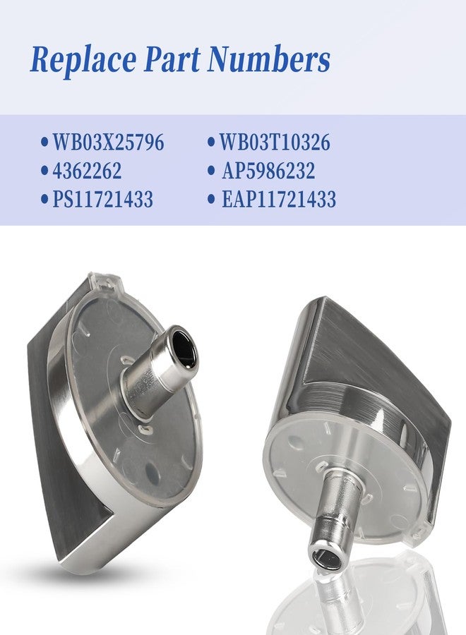 Sacumea مقبض قفل موقد Sacumea WB03X25796 بديل - Image 2