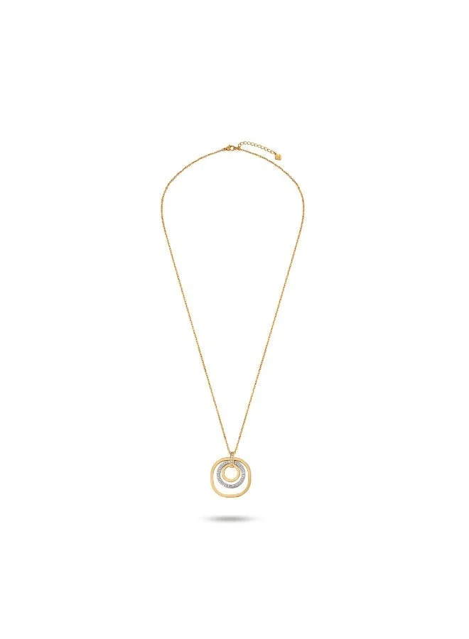 غاي لاروش Kim Gold Plated Pendant Necklace for Women