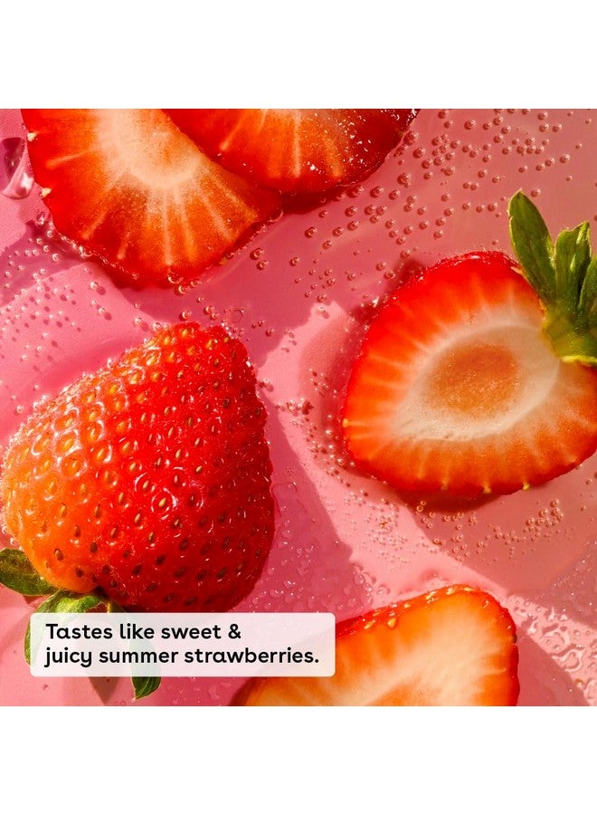 إي أو اس مرطب شفاه طبيعي وعضوي 100% من إي أو إس - شربات الفراولة، ترطيب يدوم طوال اليوم، يوصي به أطباء الجلدية للبشرة الحساسة، منتجات للعناية بالشفاه، 0.25 أونصة - Image 2