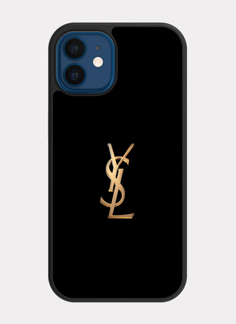PXLAAT iPhone 12 case cover Yves Saint Laurent - Image 1