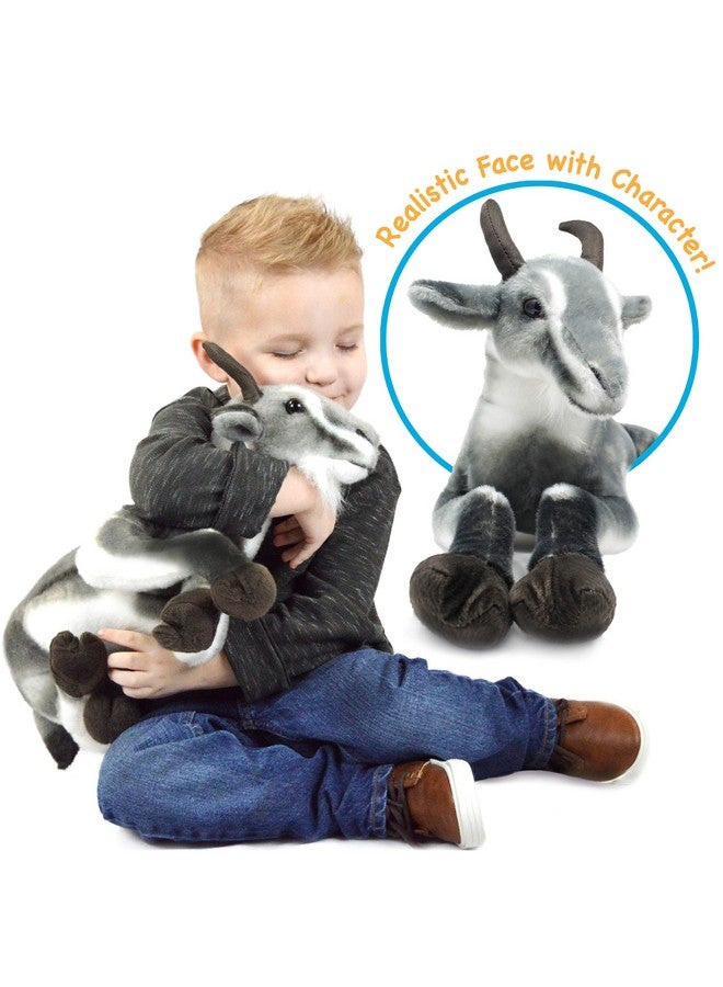 VIAHART Patrick The Pygmy Goat - 18 Inch Large Stuffed Animal Plush - by TigerHart Toys - Image 2