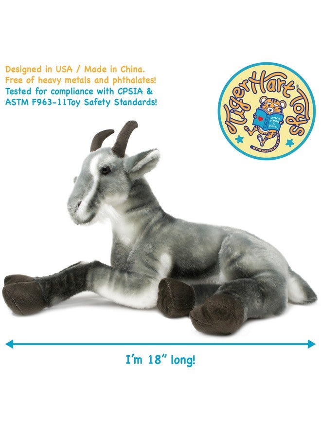 VIAHART Patrick The Pygmy Goat - 18 Inch Large Stuffed Animal Plush - by TigerHart Toys - Image 4