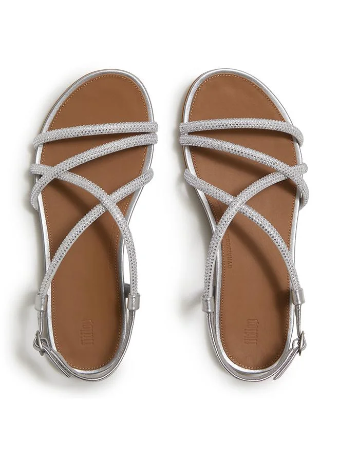 فيت فلوب GRACIE CRYSTAL STRAPPY BACK-STRAP SANDALS