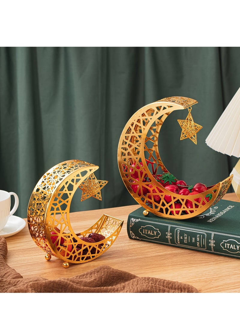 Generic - Eid al-Adha star shaped tray, dessert tray, Islamic themed home decor, 2 sizes, sturdy and durable for special occasions - Image 1