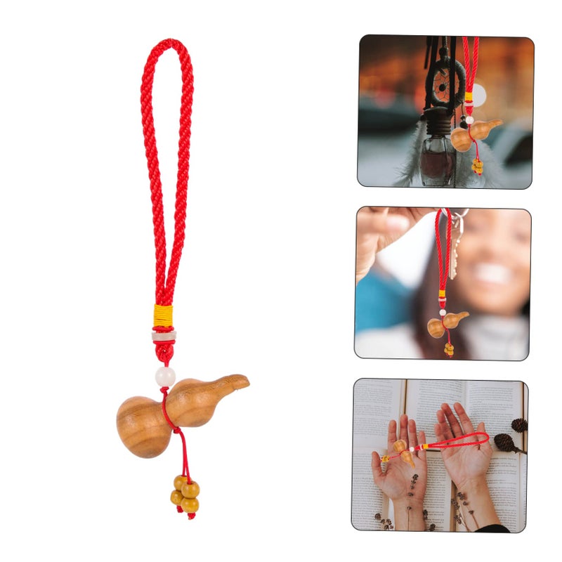 قرطاس اليقطين تعليق حقيبة سحر تعليق سيارة زخرفة DIY سلسلة مفاتيح فنغ شوي ديكور المنزل - Image 4