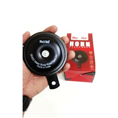 Roxila Heavy Duty Bike Horn – 12V DC Water Resistant, High Performance Loud Sound, Universal Fit for Motorcycles & Scooters – Made in India - Image 3