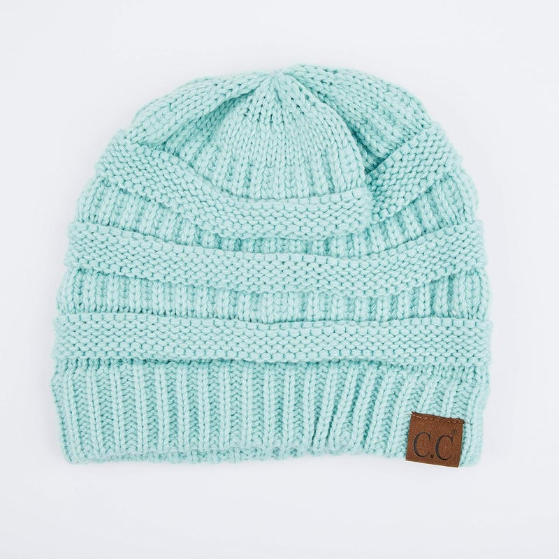 Cc Exclusives Cable Knit Beanie - Thick, Soft & Warm Chunky Beanie Hats - Image 2