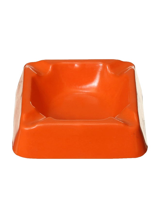 Plastic Ashtray (150Ml  Orange) 