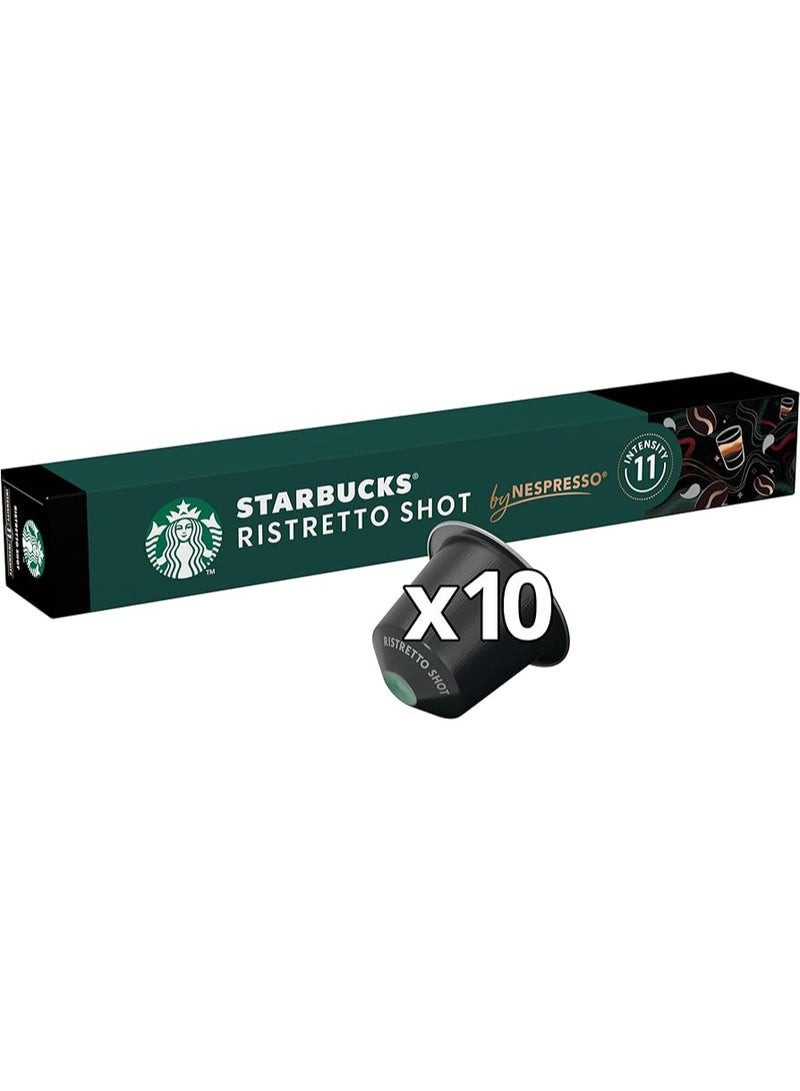Starbucks Ristretto Shot Coffee Capsules - 10 Capsules