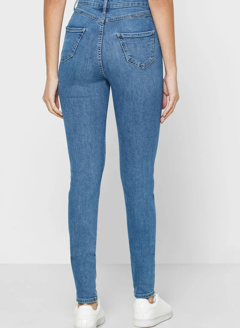 new look tall High Waist Skinny Jeans