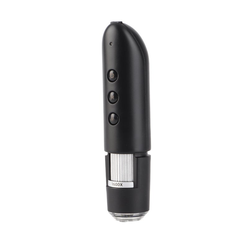 Wireless Wifi Digital Microscope 1600X Magnification 8 Adjustable LED Lights Portable Handheld - Scalp Analysis Microscope Hair Follicle Detector for Beauty Salons Travel - Image 2