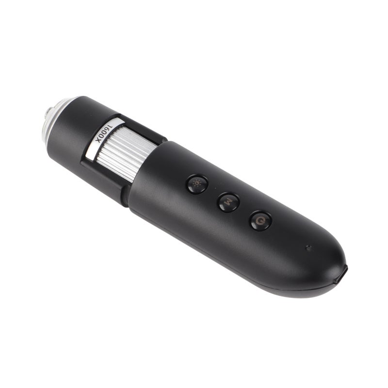 Wireless Wifi Digital Microscope 1600X Magnification 8 Adjustable LED Lights Portable Handheld - Scalp Analysis Microscope Hair Follicle Detector for Beauty Salons Travel - Image 3