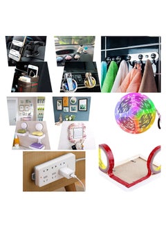 KASTWAVE Double Sided Tape Heavy Duty Mounting Tape for Scrapbooks Removeable PE Foam Tape Strips Multipurpose Foam Tape High Temperature Resistant White Foam Adhesive For Hanging Photo Frames  - Image 4