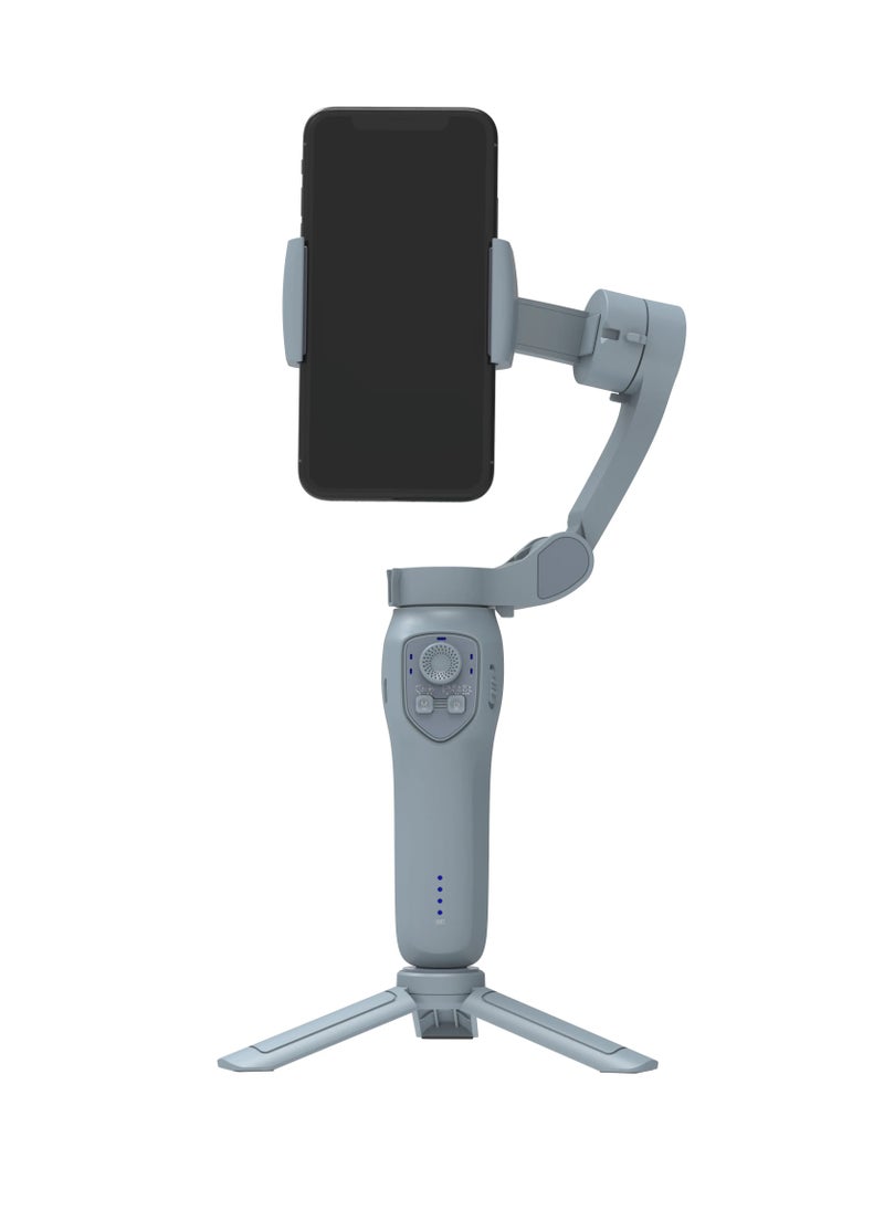 ELTRAZONE - "L7C Pro 3-Axis Gimbal Stabilizer for Smartphones – Face Tracking, Anti-Shake Selfie Stick with Mobile Phone Holder" - Image 1