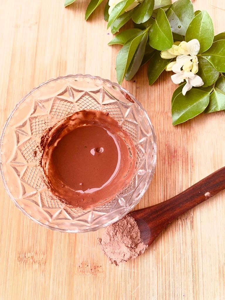 Aster Rhassoul clay mask Morrocan red clay face pack Skin and hair clay mask brightens removes blemishes detoxifies skin Natural ingredients Paraben and sulphate free 60 gms - Image 3