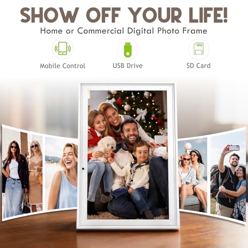 SUVQWJT UPGRADED 15.6" Digital Calendar, Smart Touchscreen Chore Chart & Planner with Mobile Interconnection, Multi-functional Electronic Calendar for Schedule, Meal Planner, Chore Chart, Photo Display - Image 5