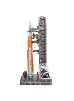 ميتال إيرث مجموعة نماذج معدنية ثلاثية الأبعاد من سلسلة Metal Earth Premium من Artemis Moon Rocket  - Image 3