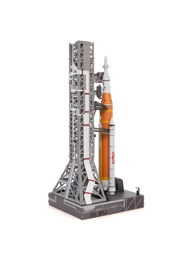 Metal Earth Metal Earth Premium Series Artemis Moon Rocket 3D Metal Model Kit Fascinations - Image 4