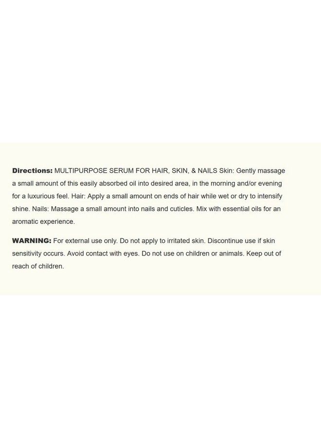 Nature's Truth Organic Rejuvinating Moroccan Argan Oil Serum 2 Fluid Ounce - Image 3