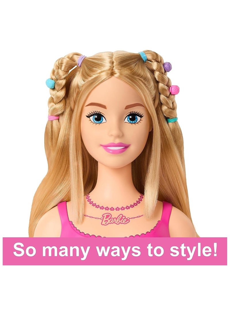 Barbie Barbie Doll Styling Head, Blond Hair with 20 Colorful Accessories,  - Image 4