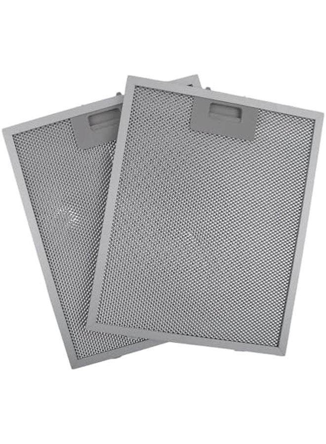 Aluminum Grease Mesh Filter 12.6 x 10.2 Inch Range Hood Replacement 2PCS - Image 1