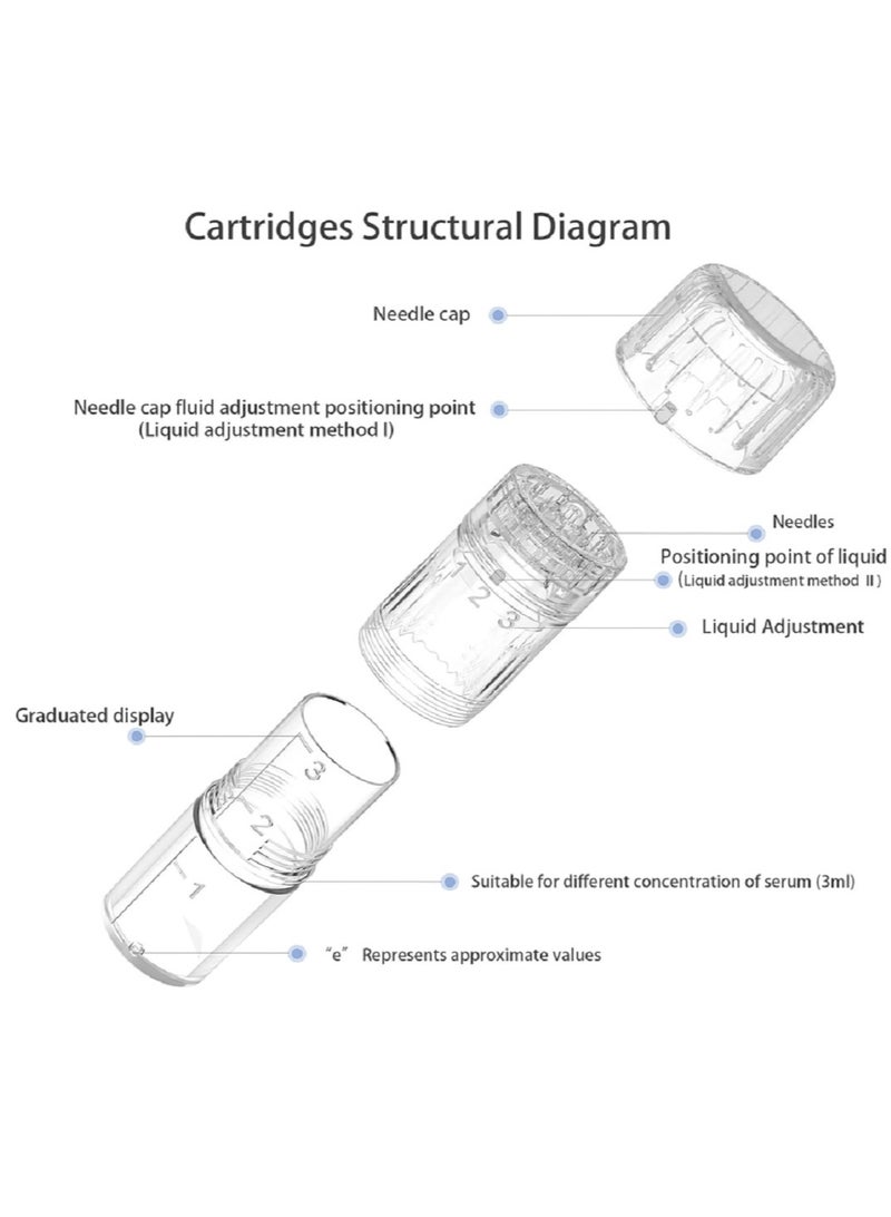 hydra 10pcs Nano-HS Replacement Needle Cartridges for Hydra Pen H3\H5 - Image 5