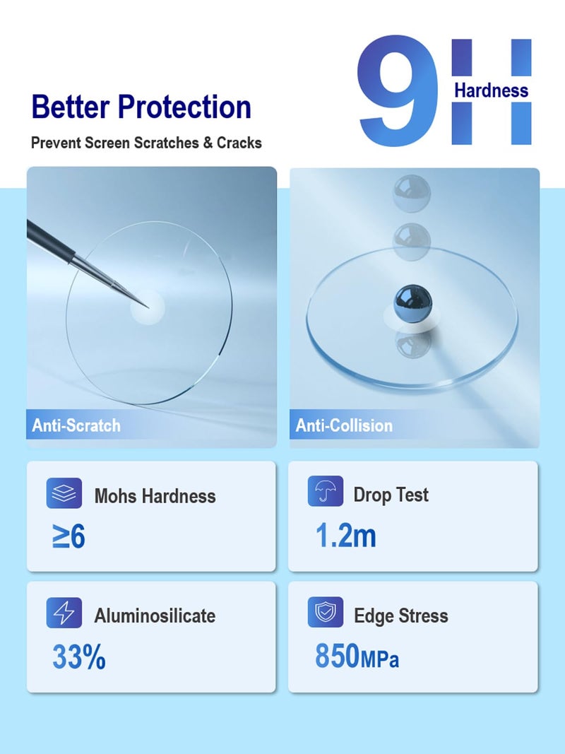 iDaPro Screen Protector for Polar Ignite 2 / Ignite Watch [4 Pack] Tempered Glass Anti-Scratch Bubble-Free Easy Installation - Image 4
