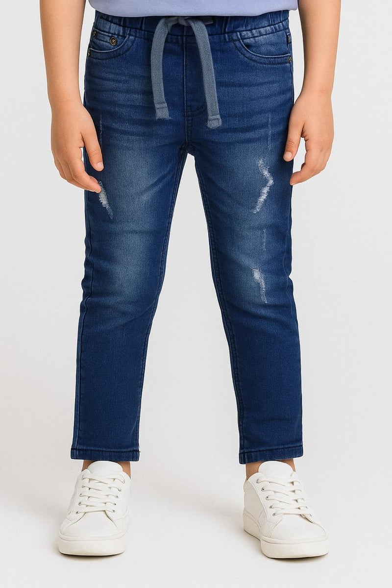 M&H Fashion جينز ممزق حضري للأطفال I MH - Image 1