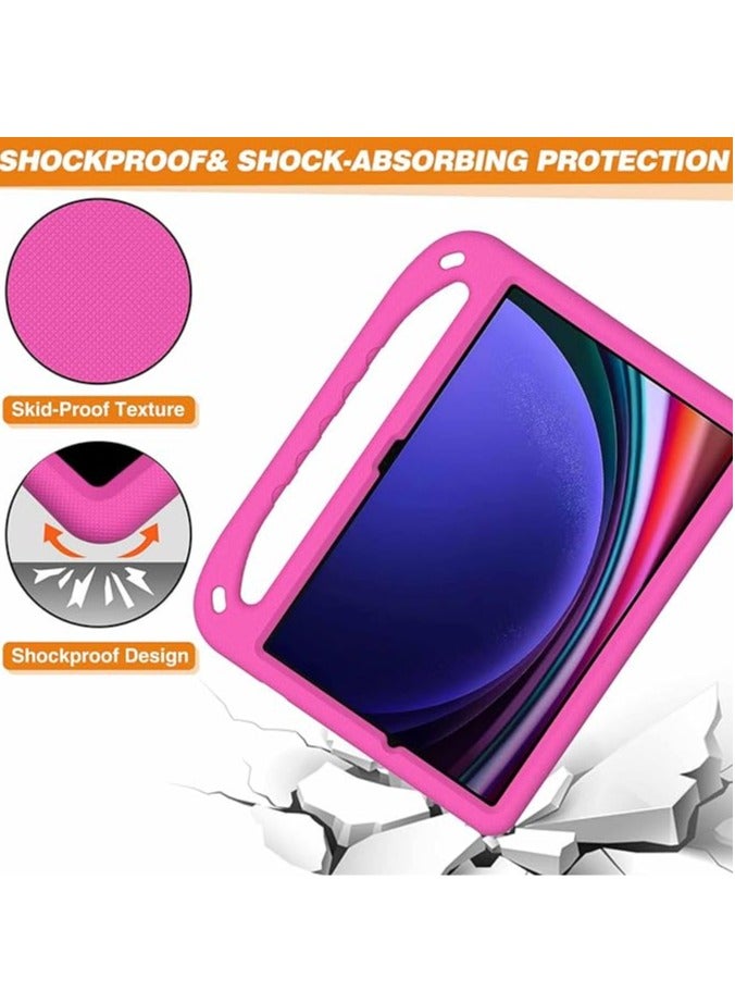 general Samsung Galaxy Tab S9 Plus/S9+ 12.4-inch X810 X816B X818U 2023 Phone Case, Lightweight Shockproof EVA Case with Handle Bracket - Image 4