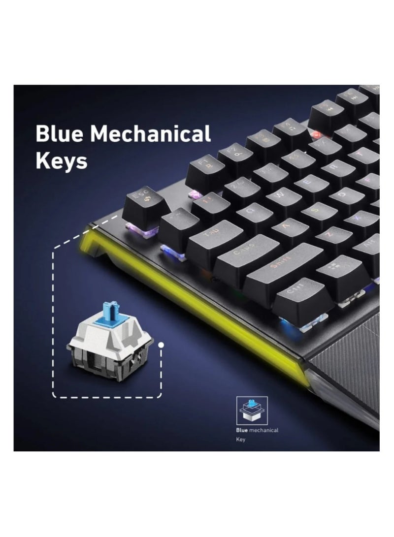 Toucan Pro-Gamer Mechanical Wired Gaming Keyboard - Image 4