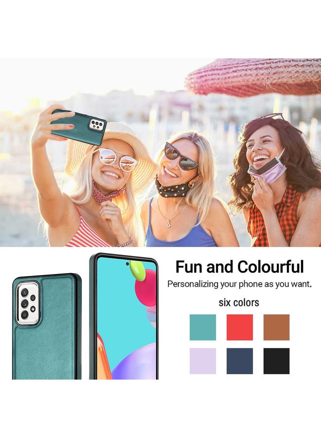 اس-توب جراب لهاتف Samsung Galaxy A52 4G / A52 5G جراب هاتف من الجلد بتغطية كاملة - Image 5