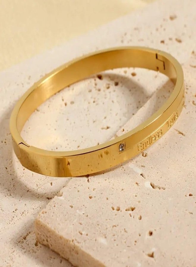 MEENAZ Bracelet for Men brother boyfriend gents Fashion Rose gold Bracelet for Boys Stainless Steel stylish hand cuff Kada for men Cuff accessories golden mens Bracelets open kada adjustable 603 - Image 3