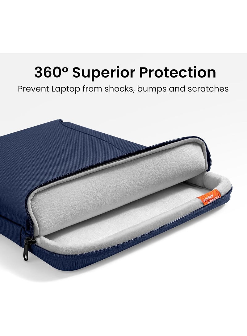 Tomtoc Defender-A22 14-Inch Laptop Briefcase – 360° Protective Bag for MacBook Pro 14 (2021–2025 M1/M2/M3/M4), Universal 14" Lenovo/HP/Dell/ASUS Laptops, CornerArmor 4x & Spill-Resistant Fabric - Image 5