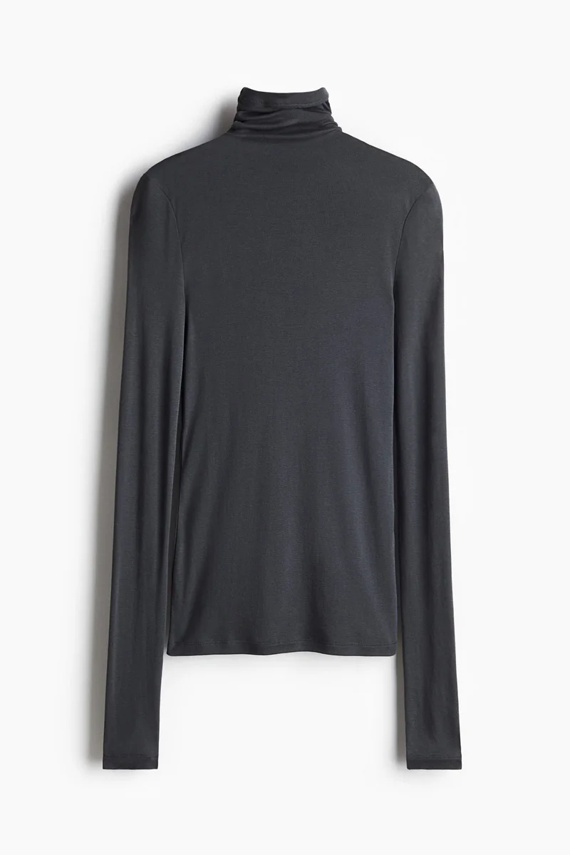 H&M Pima cotton turtleneck top