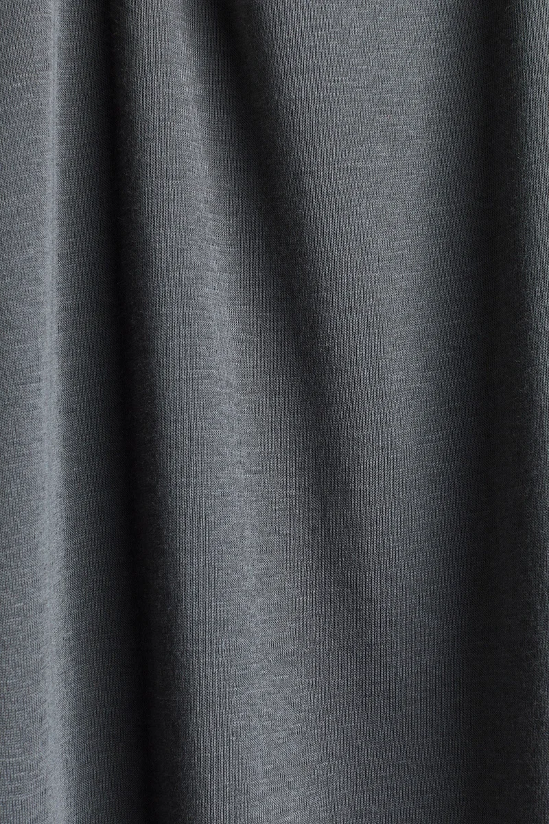 اتش اند ام بلوزة بقبة واسعة من قطن بيما