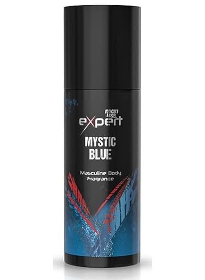 Man Look Expert Masculine Body Fragrance Mystic Blue 150 Ml