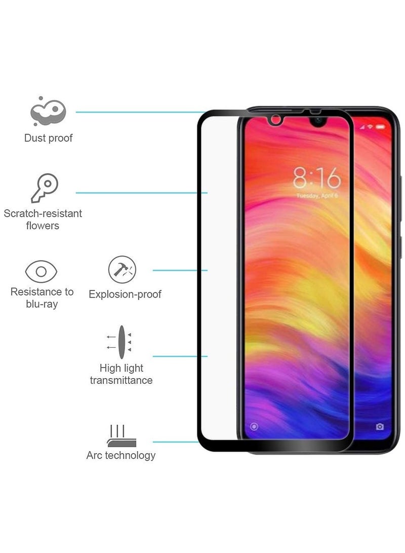 ELTRAZONE Xiaomi Redmi Note 7 Pro Screen Protector, TenYll HD Clear Anti-glare [0.26mm,2.5D][9Hardness][HD Clear]Tempered Glass Screen Protector - Image 3