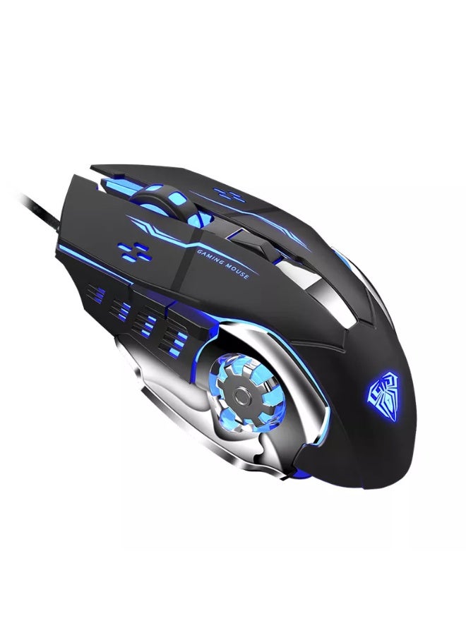 AULA S20 Gaming Mouse - 3,200 DPI - 6 Programmable Buttons With Software - Image 1