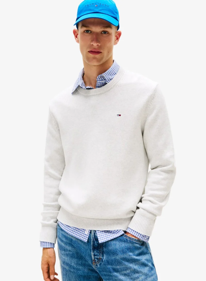 TOMMY JEANS Essential Slim Fit Pullover Sweater