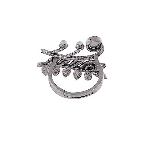 VOYLLA Fresh Fern Dew Drop Ring - Image 5