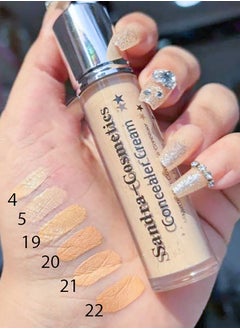 Sandra High Coverage Matte Cream Concealer From Sandra, Silver Cover, Color No. (20)  - Image 2