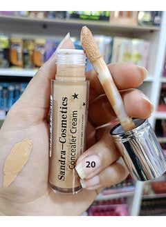 Sandra High Coverage Matte Cream Concealer From Sandra, Silver Cover, Color No. (20)  - Image 1