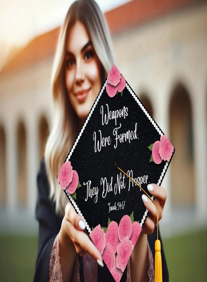 ADVANSYNC Weapons Were Formed, They Did Not Prosper Graduation Cap Topper - Image 2