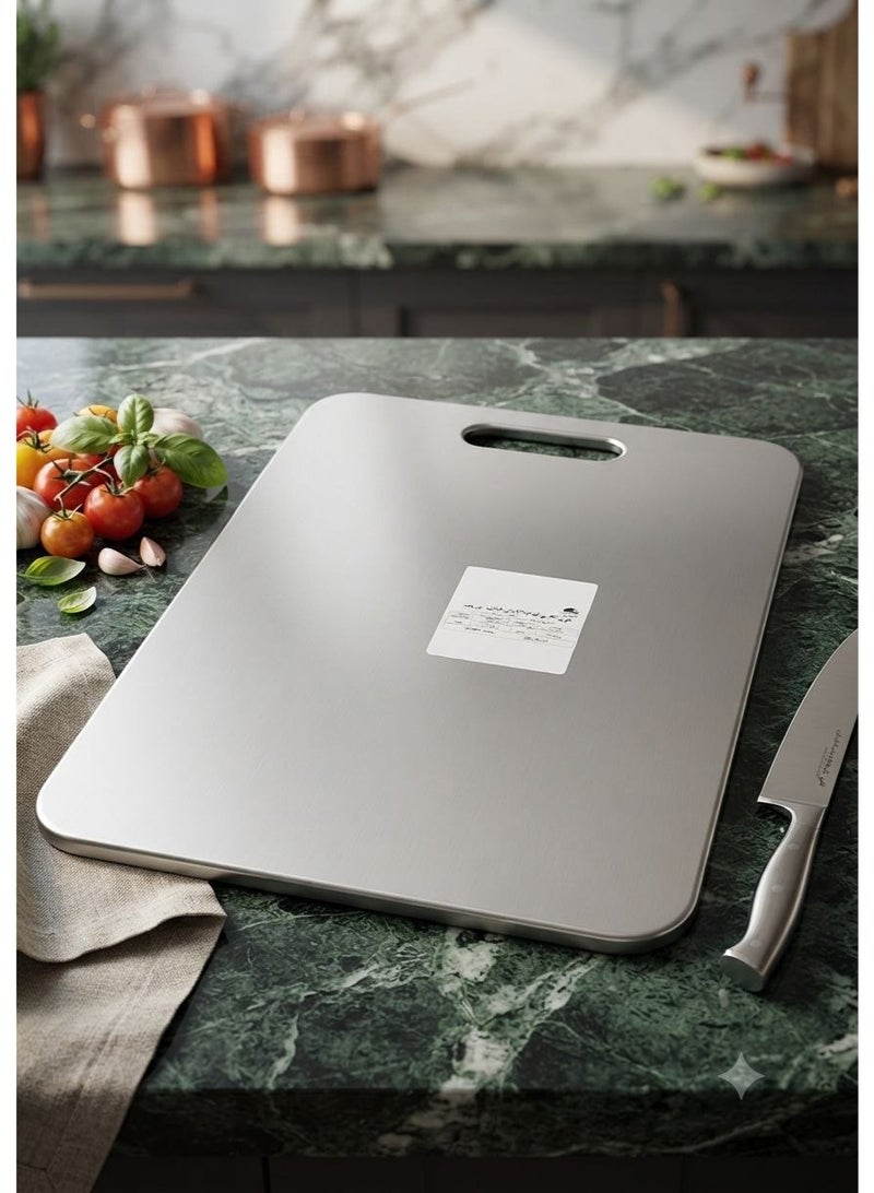 Stainless steel cutting board