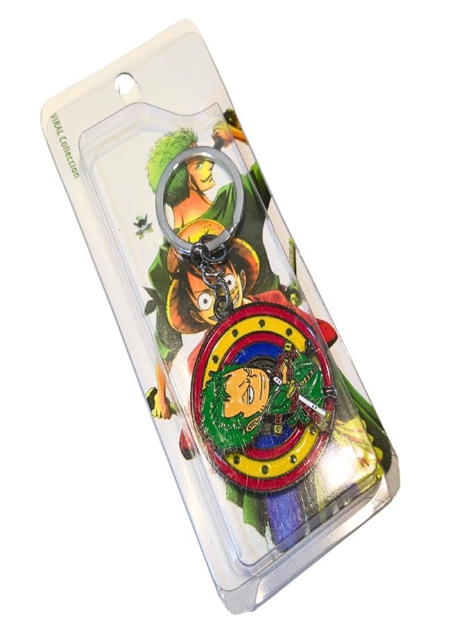 FUNFOB Zoro Keychain Spinner Metal Collectible For Boys & Girls Gifting | Zoro Random Spinner - Image 5