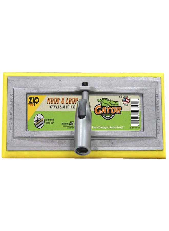 جاتور رأس صنفرة الحوائط الجافة Gator Zip Hook & Loop، مقاس 10 × 4 بوصة - Image 1