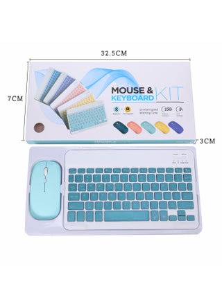 Wireless Bluetooth Keyboard Tablet PC Bluetooth Three-System Universal Learning Machine Classic Office Keyboard-Color:10 Inch Bluetooth Keyboard + Single-mode Bluetooth Mouse + Packing Box Color Message - pzsku/Z175BC6EF36889558C636Z/45/1746205940/aaaf48ea-fc03-4d3e-8636-d8af82dc9b55